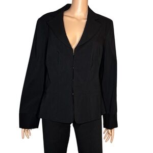 Lane Bryant blazer jacket black size 18